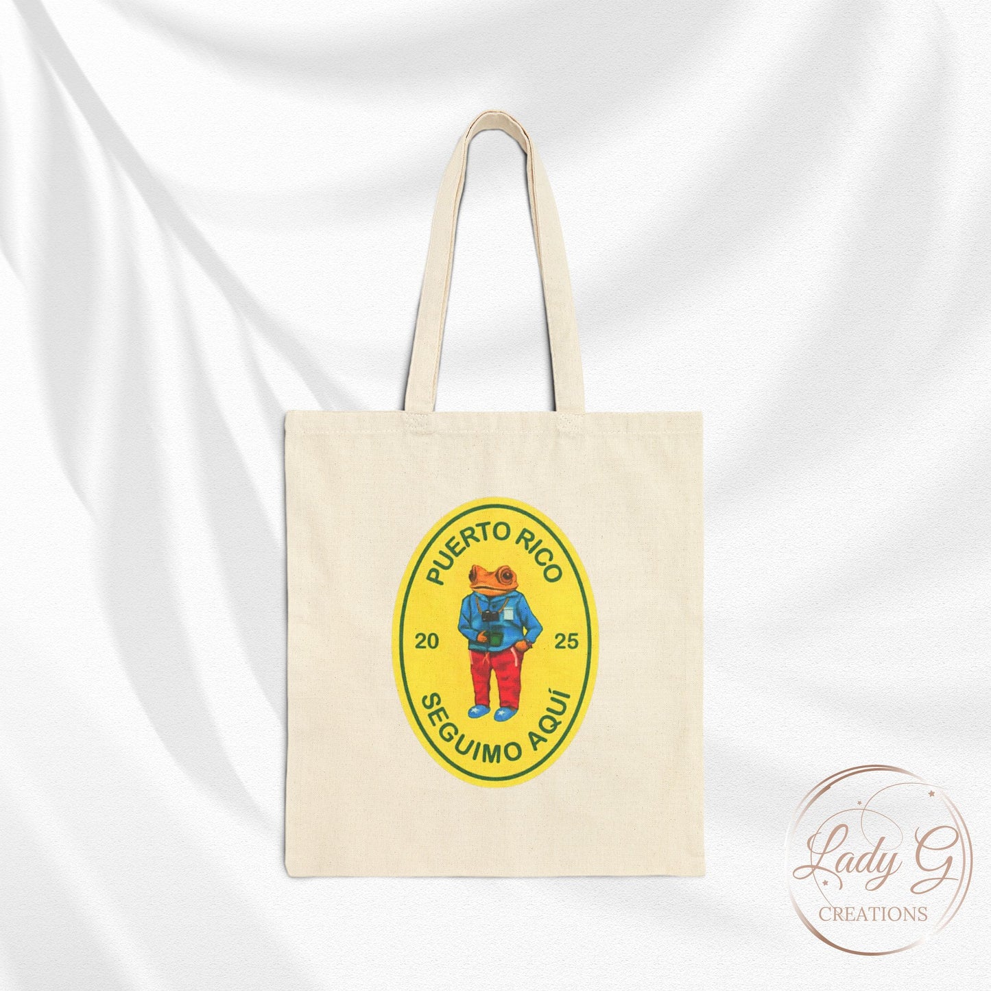 Concho DTMF Cotton Canvas Tote Bag