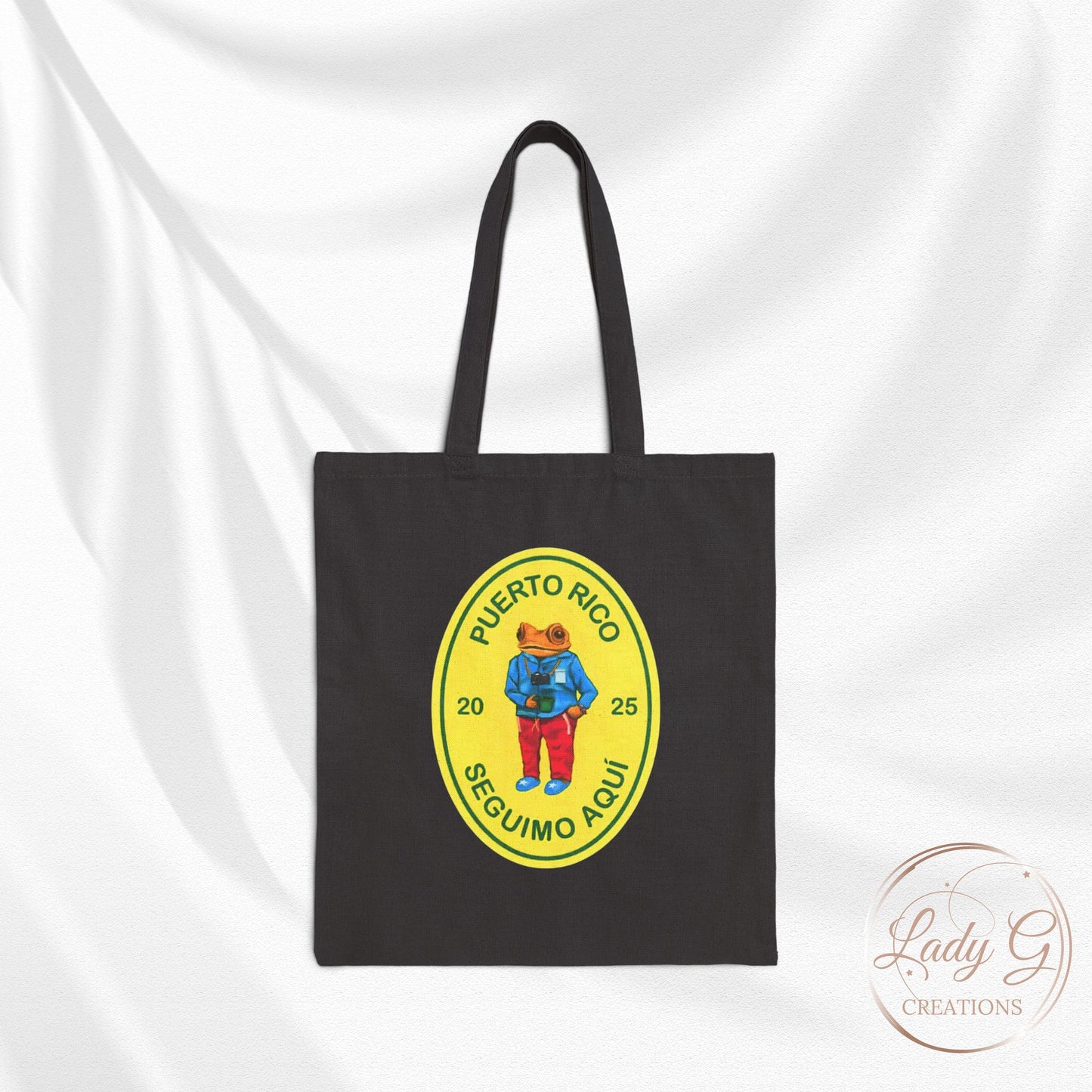 Concho DTMF Cotton Canvas Tote Bag