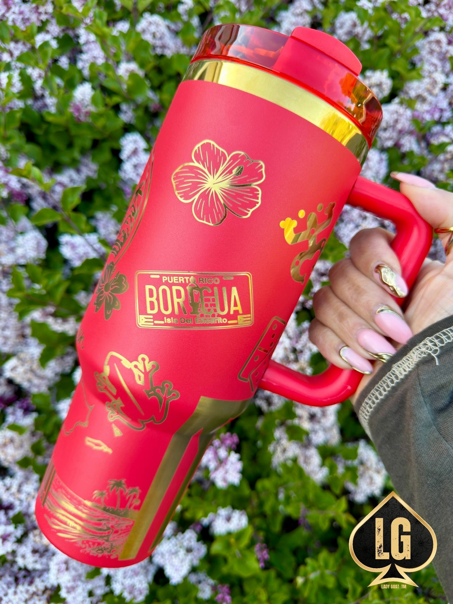 Bori OG 🇵🇷 Engraved Tumbler 40oz