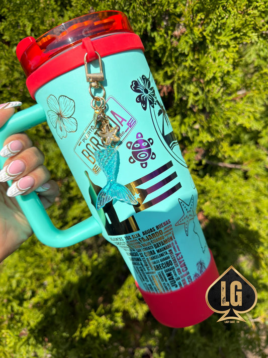 Bori Playero Limitado 🇵🇷 Engraved Tumbler 40oz