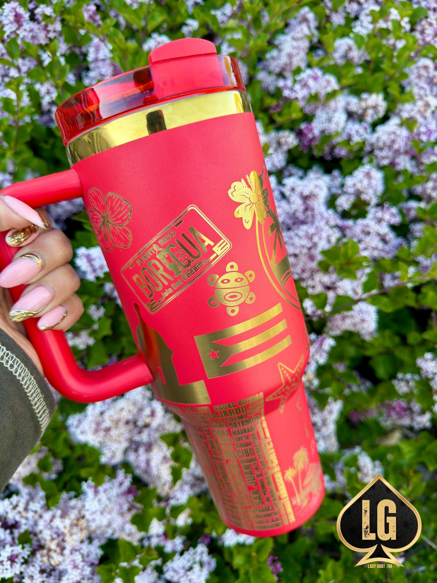 Bori OG 🇵🇷 Engraved Tumbler 40oz