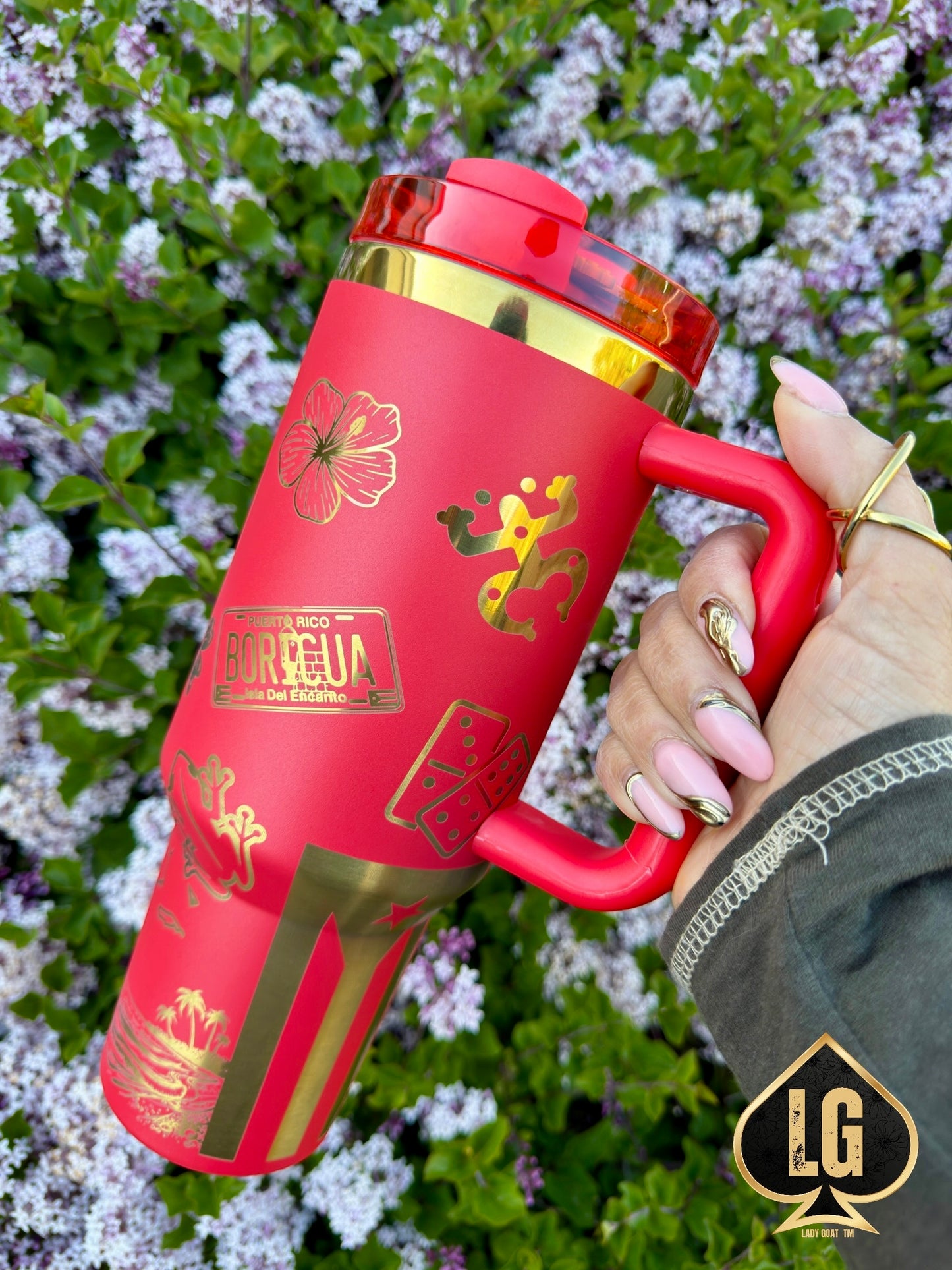 Bori OG 🇵🇷 Engraved Tumbler 40oz