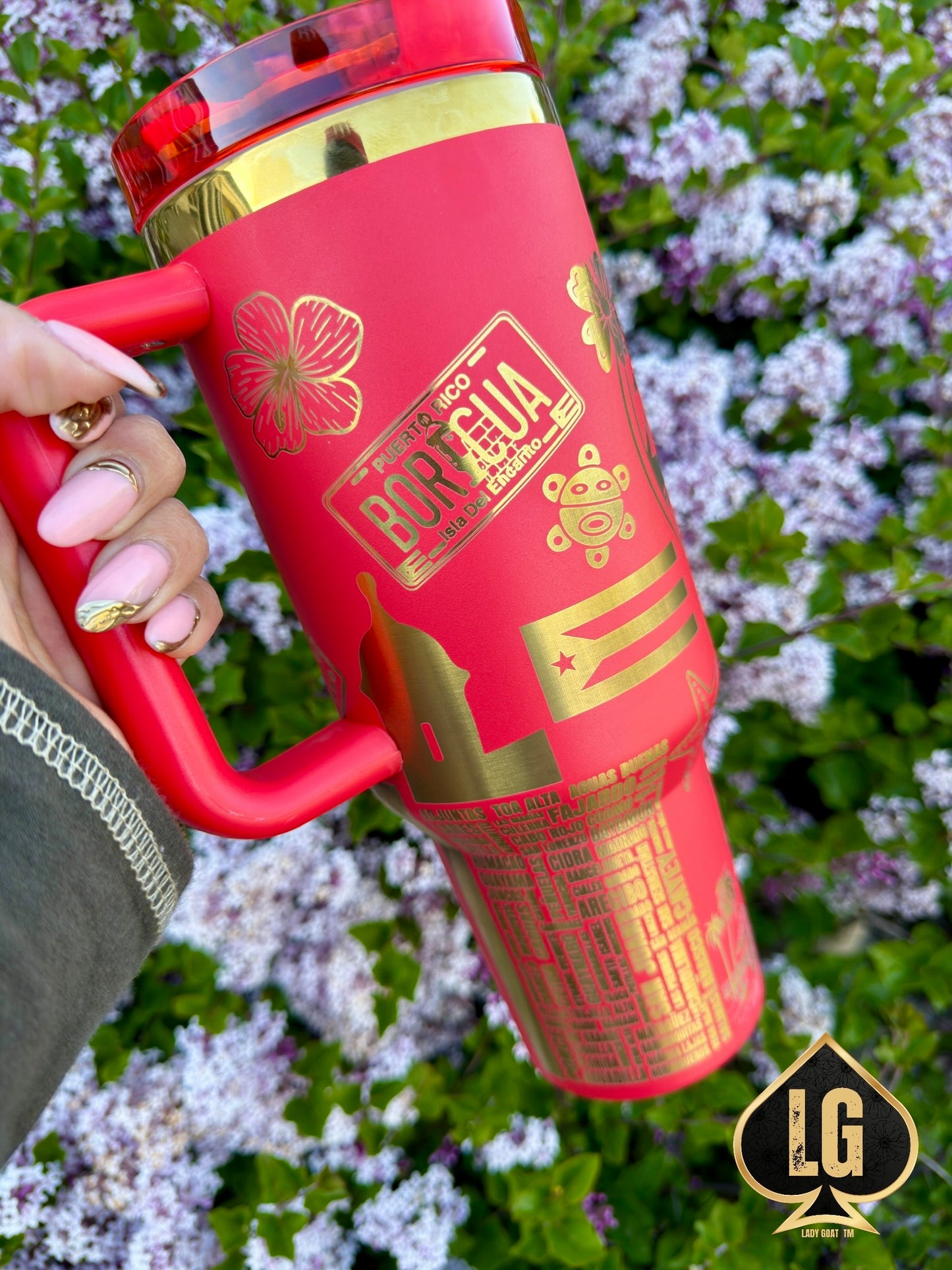 Bori OG 🇵🇷 Engraved Tumbler 40oz